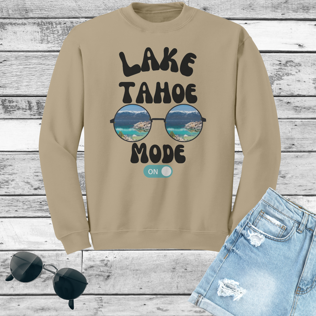 Lake Tahoe Sweatshirt, Lake Tahoe Unisex Sweater,  Lake Tahoe Vacation, Lake Tahoe Clothing, Lake Life Clothing, Gift for Him/Her