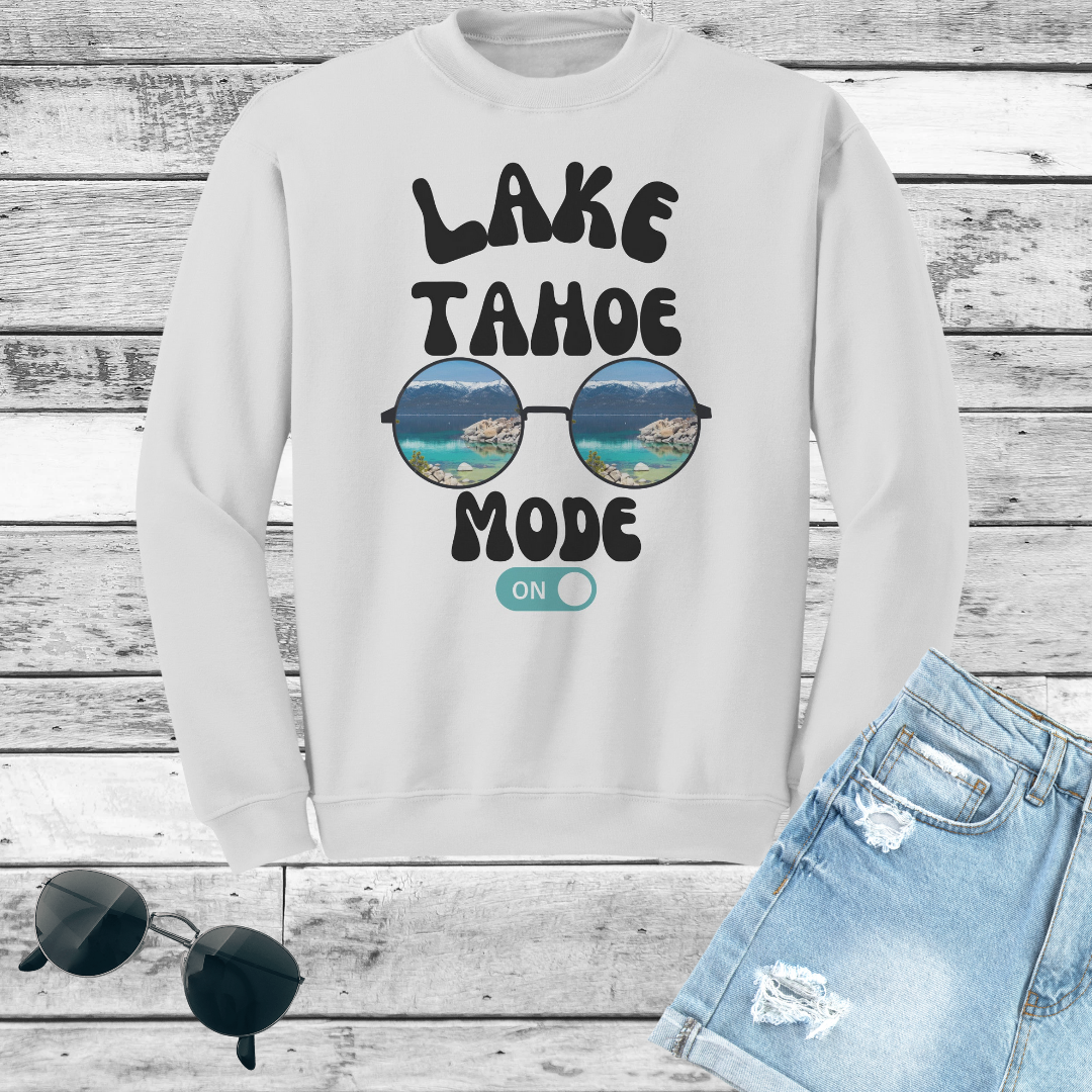 Lake Tahoe Sweatshirt, Lake Tahoe Unisex Sweater,  Lake Tahoe Vacation, Lake Tahoe Clothing, Lake Life Clothing, Gift for Him/Her